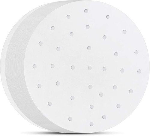 Air Fryer Liners - 200 Count Nonstick Parchment Paper for 9 Inch Air Fryers & Steaming Baskets