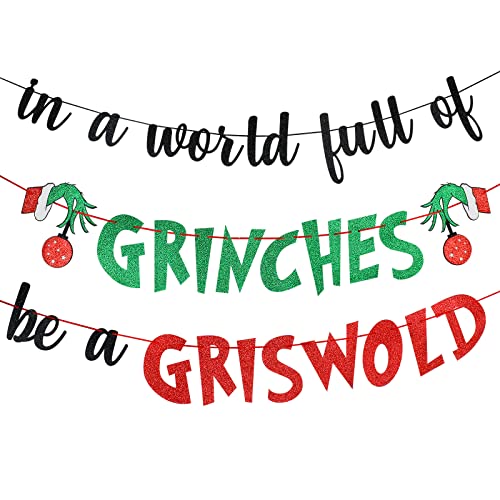 Funny Christmas Vacation Banner for Griswold Holiday Party Decorations