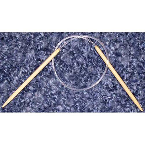 Clover Takumi 16-Inch Bamboo Circular Knitting Needles, Size 7