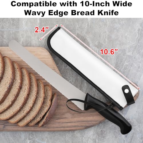 Beautyflier 10-Inch Bread Knife Protective Case - Durable Cut-Proof Sleeve