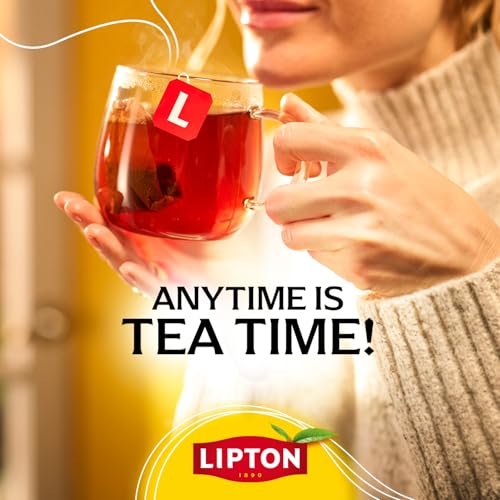 Lipton Decaf Black Tea Bags - Caffeine-Free, 50 Count