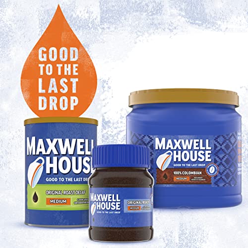 Maxwell House Original Roast Instant Coffee, 2 oz Jars (Pack of 12)
