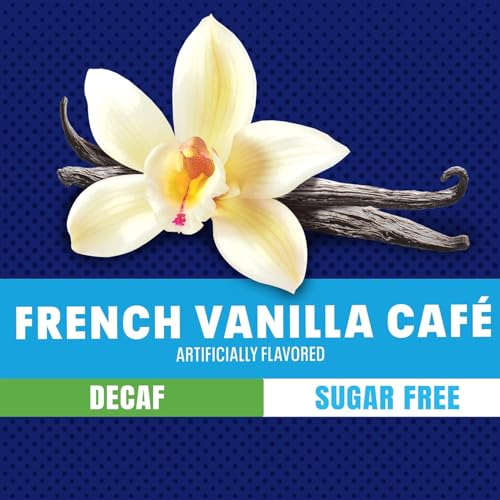 Maxwell House French Vanilla Cafe Instant Beverage Mix, Decaf & Sugar Free