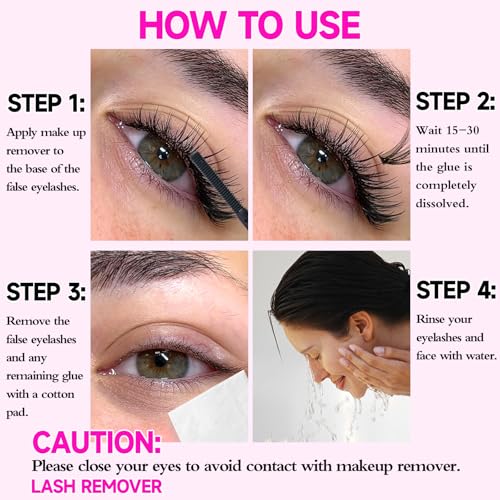 Holipet Cluster Lash Glue Remover for Individual False Eyelashes