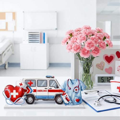 Nurse Appreciation Wooden Tabletop Sign for Decor