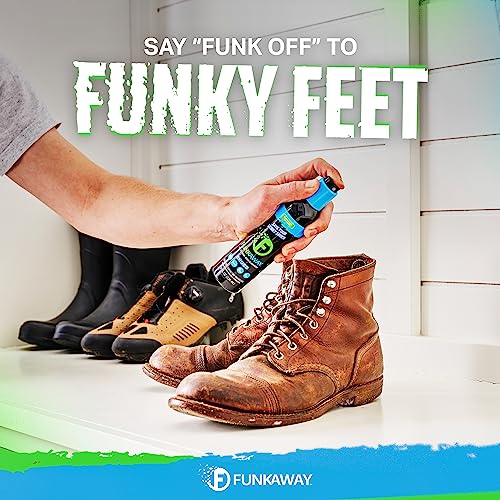 FunkAway Shoe & Gear Odor Eliminator Spray - 8 Fl Oz Pump Spray