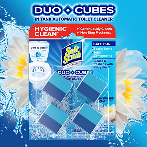 Soft Scrub Duo-Cubes In-Tank Toilet Cleaner - Sapphire Waters