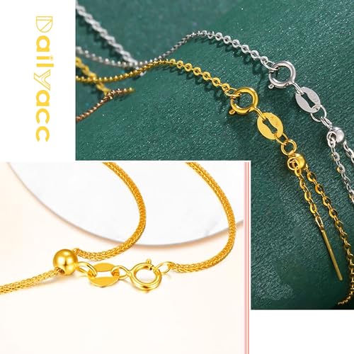 925 Sterling Silver Spring Clasps with Jump Rings for Jewelry Making