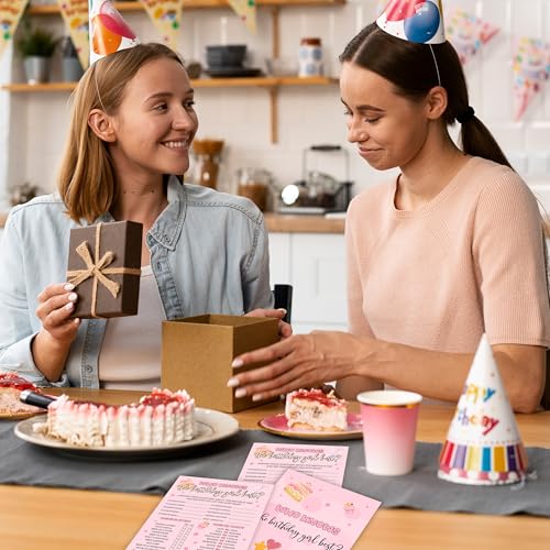Who Knows The Birthday Girl Best? | 25 Double-Sided Game Cards
