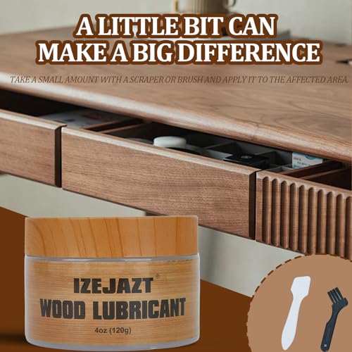 Premium Wood Drawer Wax for Smooth Gliding & Anti-Jamming