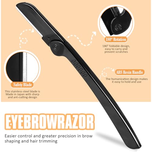 Yougai 9-Piece Stainless Steel Tweezers and Nail Clippers Grooming Kit