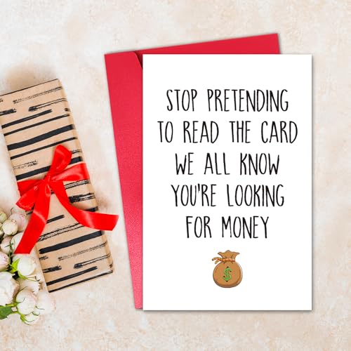 Funny Birthday Card for Teenagers | Son, Daughter, Grandson Gift