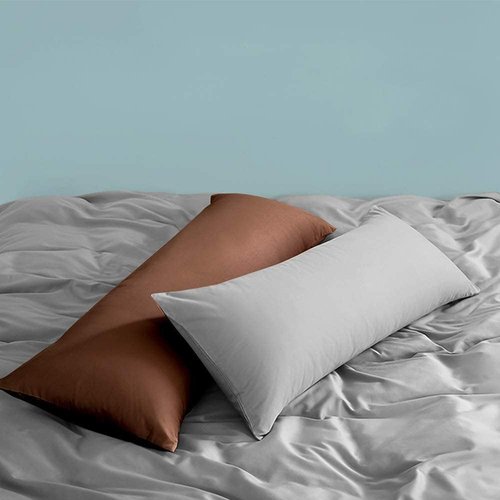 FLXXIE Body Pillow Cover - Super Soft Microfiber | 20x54 Inch, Envelope Closure, Stain Resistant, Brown