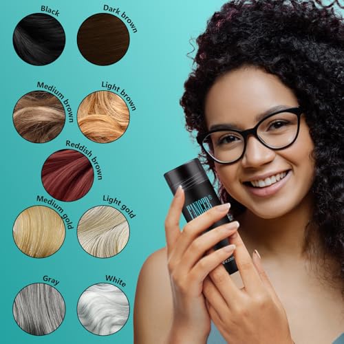 Kavya Hair Building Fibers 27.5g Medium Brown Thinning Hair Concealer