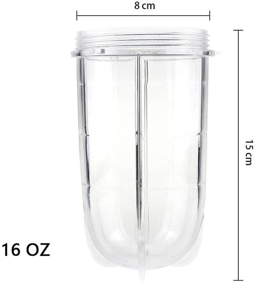 Set of 2 Replacement Tall Cup for 250W Magic Bullet MB1001Series Blender Mixer Juicer G_APOK