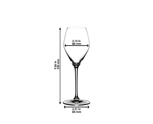Riedel - 4411/55 Extreme Rose/Champagne Wine Glass, Set of 4, Clear