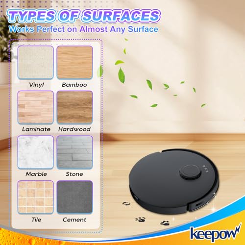 12-Pack Mop Pads Compatible with Ecovacs Deebot X1/T20/T30/N30/T50 Omni & Yeedi M12 Pro