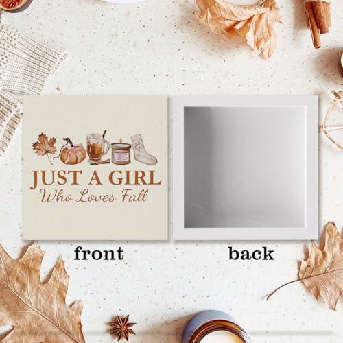 Love Fall Wooden Sign - Thanksgiving Decor Sign for Room & Home - Variation 1