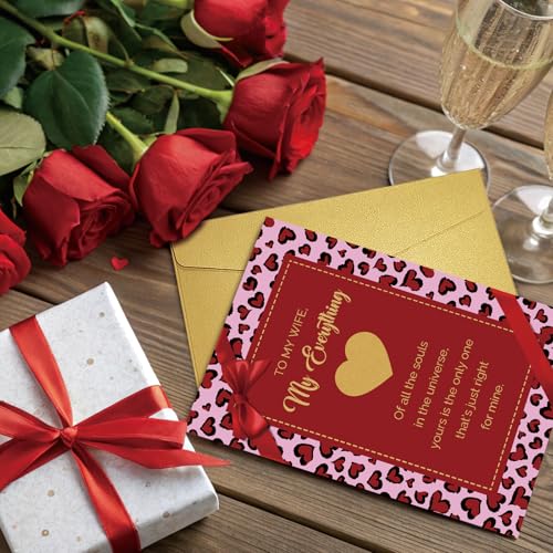Valentine's Day Card for Wife - Romantic Love Note
