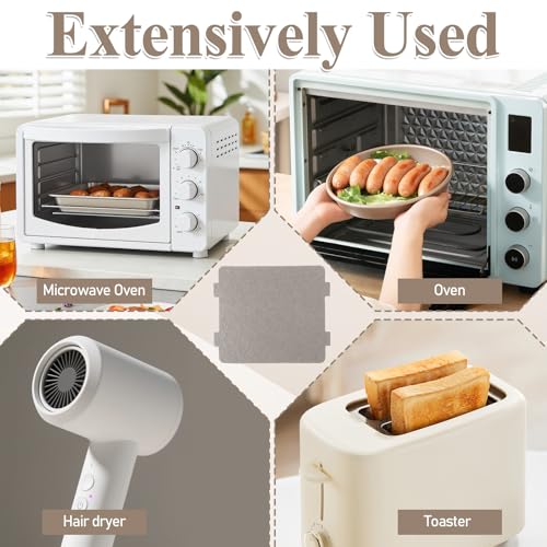 10-Pack Universal Microwave Oven Waveguide Covers - Mica Sheets