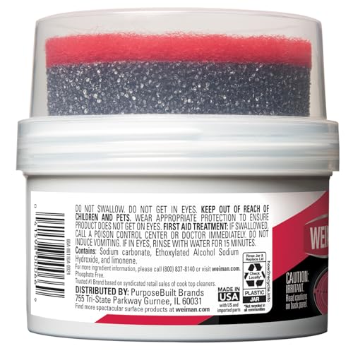 Weiman Cooktop Cleaner Paste for Glass & Ceramic Ranges