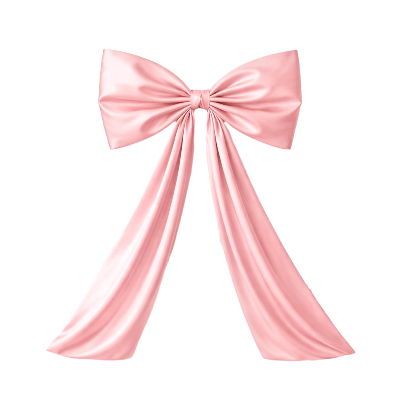 Wavwavw Large Pink Bow Decor Coquette Wall Decor for Backdrop 24 x 36'' Big Bow Giant Satin Ribbon Tie for Birthday Wedding Bridal Baby Shower Party Ballerina Room Hanging Decoration(Lining Support)