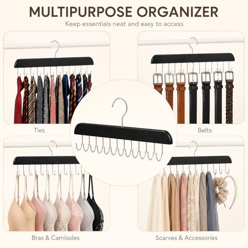 Hair Extension Organizer - 2 Pack Storage Hanger with Metal Hooks
