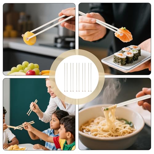 Adorable Cat Paw Chopsticks - 5 Pairs, Non-Slip & Reusable