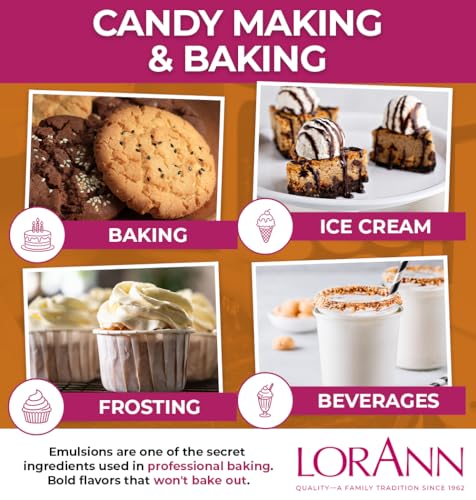 LorAnn Oils Cookie Butter Emulsion - 4 Fl Oz Baking Flavoring