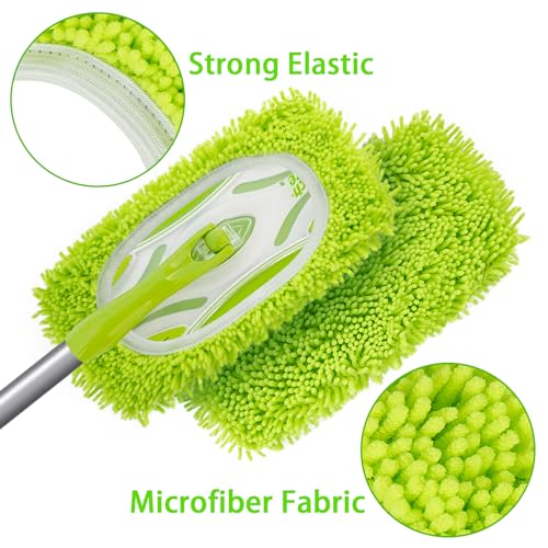 Unoutur Reusable Microfiber Mop Pads for Swiffer - 4 Pack