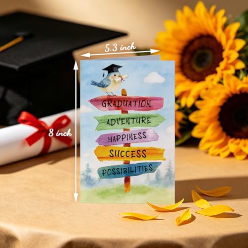 Funny Arrows Graduation Card High School College Grad Congratulations