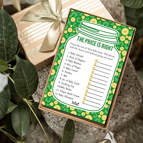 50 Price is Right Baby Shower Game Cards - Fun Guessing Game