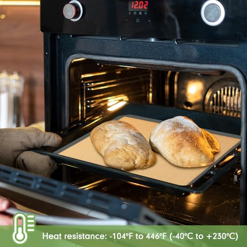 Silicone Toaster Oven Liner Mats for Ninja Foodi ST100/ST101 - 2 Pack