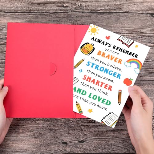Back to School Essentials Card for Kids - First Day Supplies