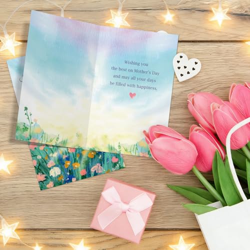 Ogeby Floral Mother's Day Card for a Special Friend - Heartfelt Wishes