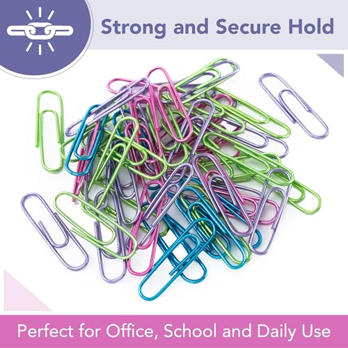 Mr. Pen Magnetic Desk Toy with 100 Colorful Paper Clips