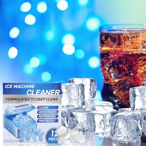 Swiffen Ice Machine Cleaner Tablets - 24 Pack Descaler for Ice Makers