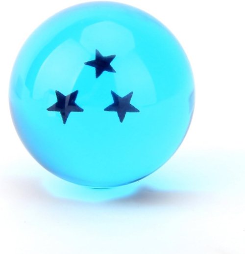 Boxtree Children's Toy Set - 7-Piece Crystal Star Balls (43mm/1.7") in Blue - Perfect Gift!