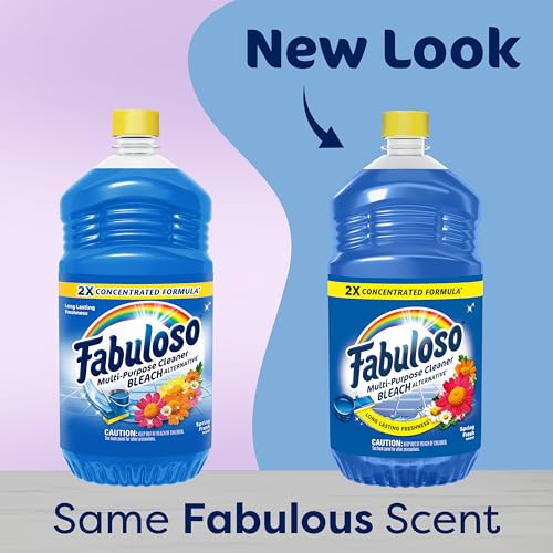 Fabuloso 2X All-Purpose Cleaner, Spring Fresh, 56 fl oz - Concentrated Formula