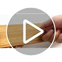 Bamboo Flight Board with 3 Slots for Whiskey & Beer Tasting