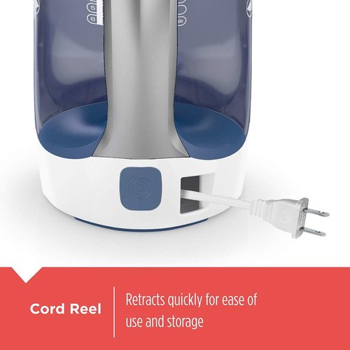 BLACK+DECKER Cord Reel Iron - Nonstick Soleplate for Effortless Ironing | Model ICR16X