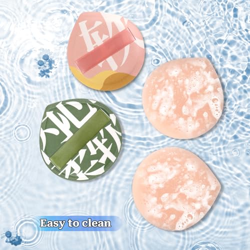 Mozeat Lens 4 PCS Soft Makeup Sponge Teardrop Cosmetic Puff for Foundation