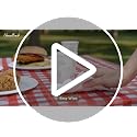 Goodluck 54 x 108 Inch Disposable Plastic Tablecloths - Red & White Gingham