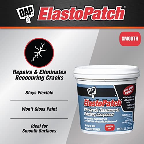 DAP ElastoPatch Flexible Wall Patching Compound, 32 Oz