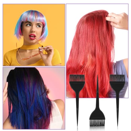 Styquenzer Hair Dye Brush 3 Pcs Set Professional Color Applicator
