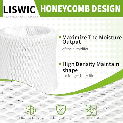 2 Pack Humidifier Wicking Filters for Honeywell HC-888 Series