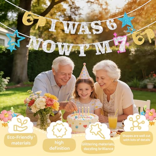 Ice Cream Meme Birthday Banner for 6-7 Year Olds - Fun Party Decor