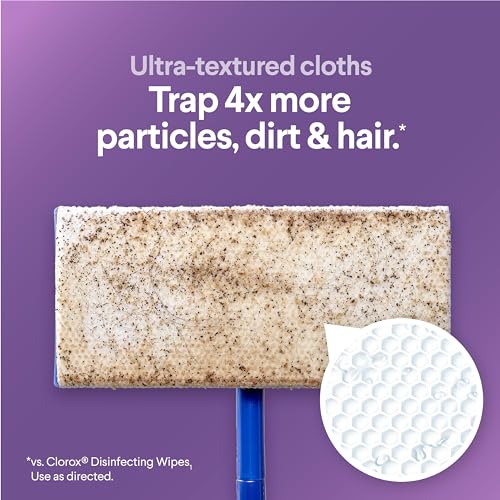 Clorox Scentiva Disinfecting Wet Mop Pad Refills - Lavender & Jasmine, 24 Count