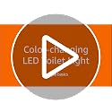 Amazon Basics Night Light - Color Changing LED Toilet Bowl Motion Sensor, Battery Operated, Auto-Off 60s, 15ft Range, 2 Pack