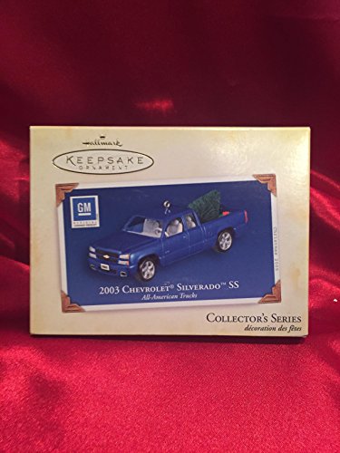 Hallmark Keepsake Christmas Ornament Chevrolet Silverado SS 2003 All American Trucks